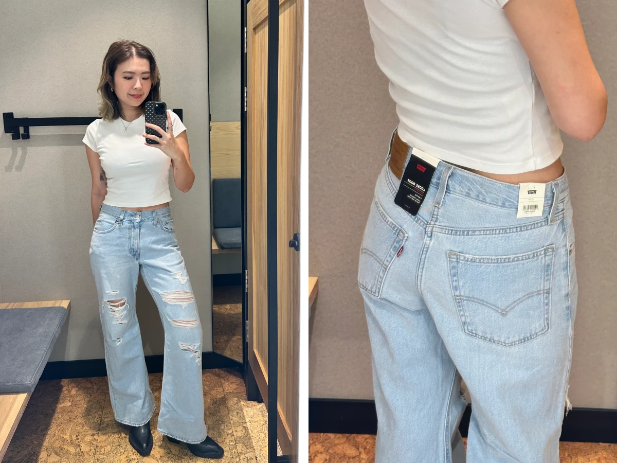 ROSÉ 同款Levi&rsquo;s LOOSE BOOT 寬鬆靴型褲 編輯實穿