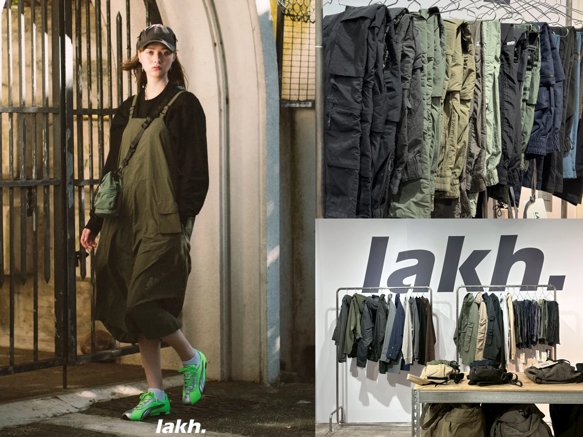 香港必買潮牌「LAKH 」台灣限時快閃！必買三穿工裝外套、顯瘦工裝裙⋯過年大吃也不怕