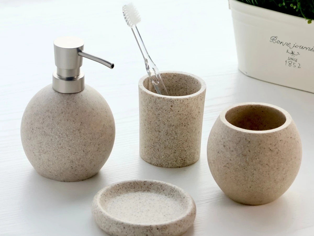 享樂思｜石紋衛浴系列（圖：Pinkoi） 