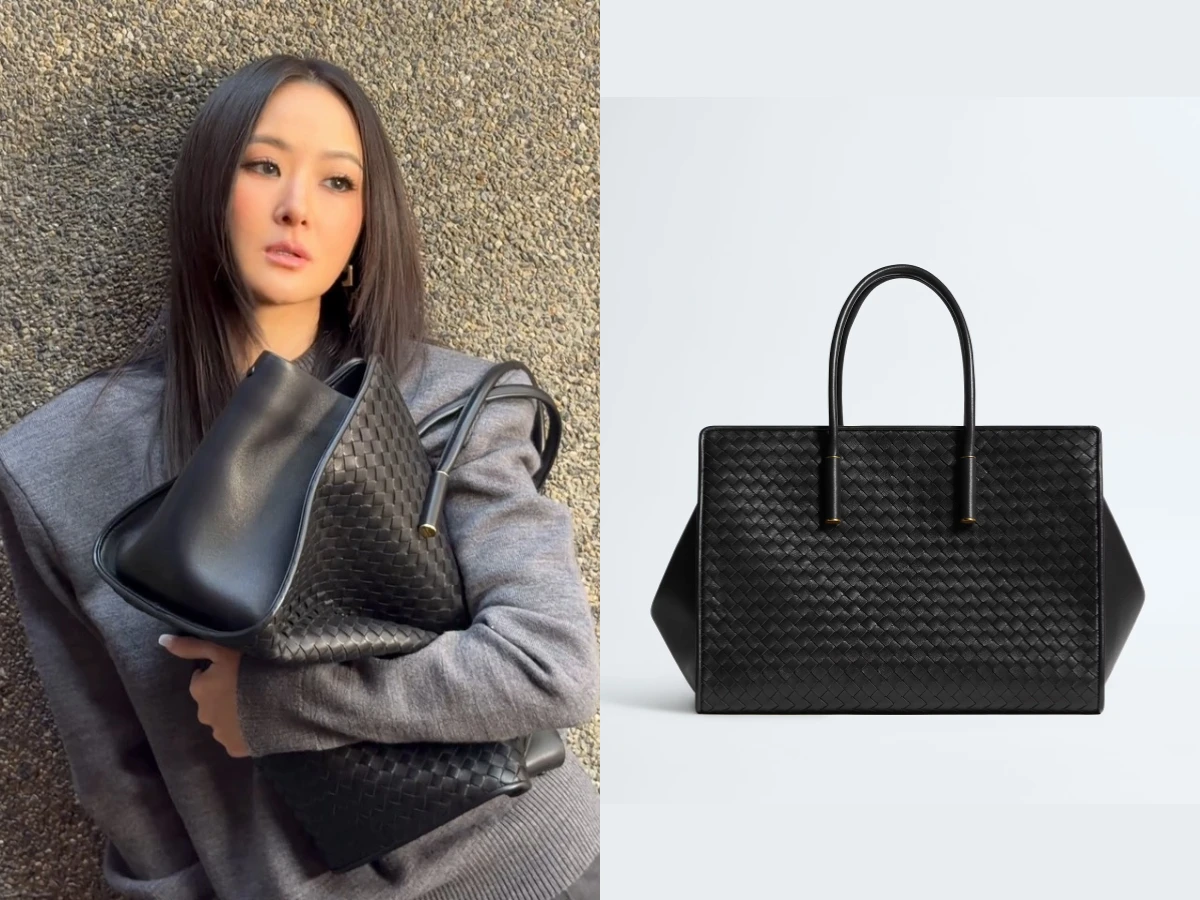孫芸芸：Bottega Veneta Barbara Tote