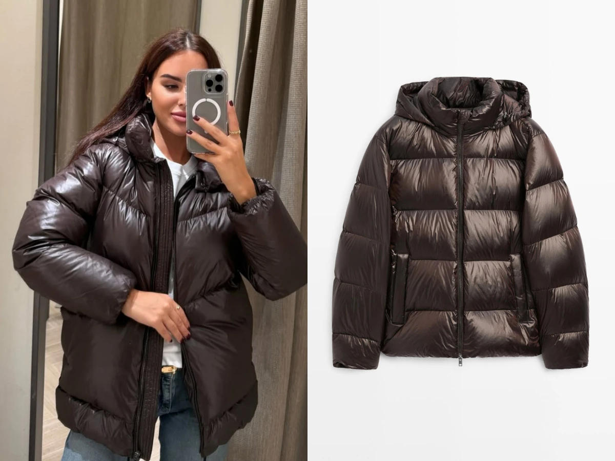 ZARA姊妹牌「羽絨外套」爆紅！蓬蓬設計意外很修身，百搭「排骨羽絨外套」別錯過