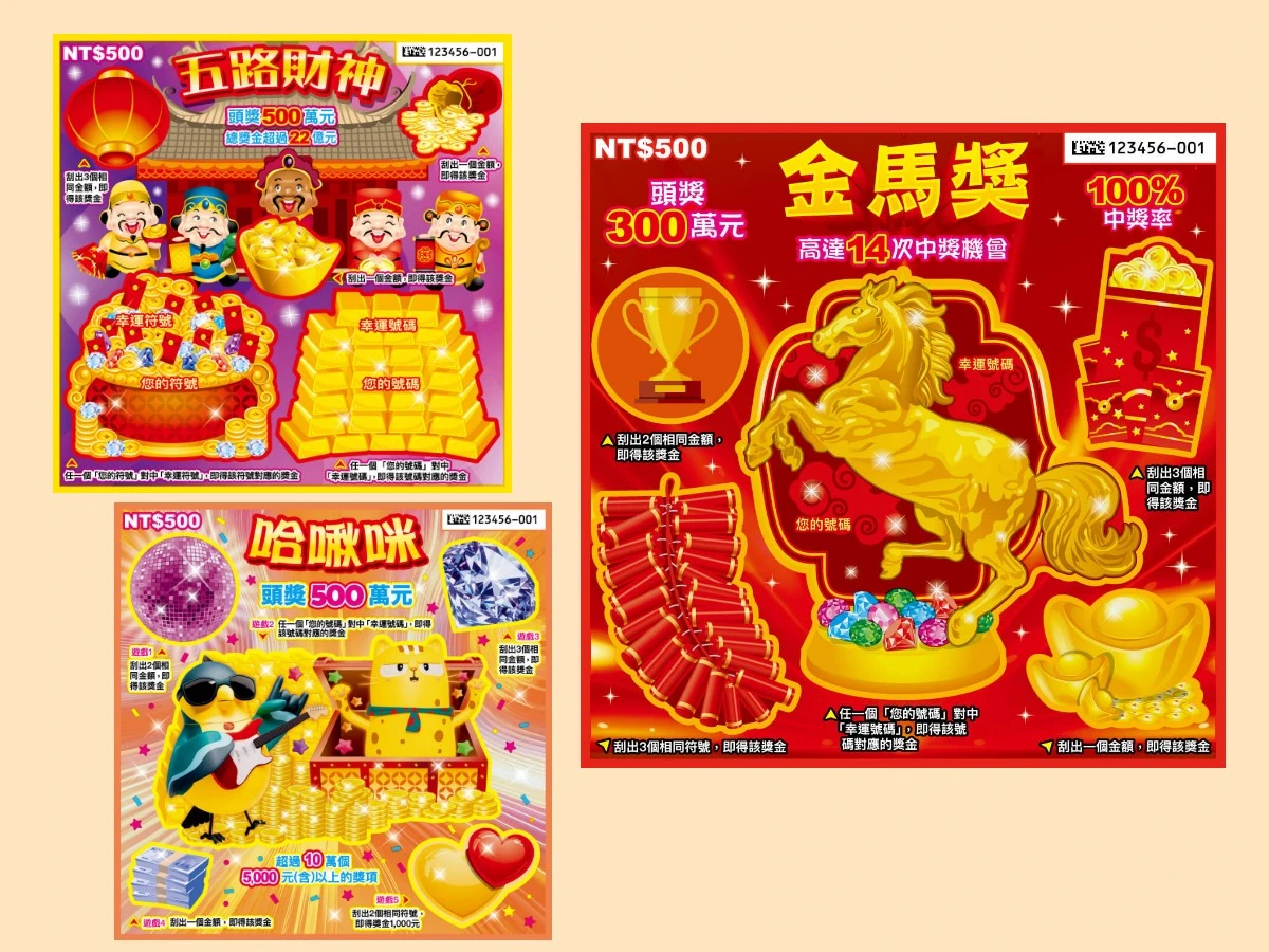 2026五百元刮刮樂