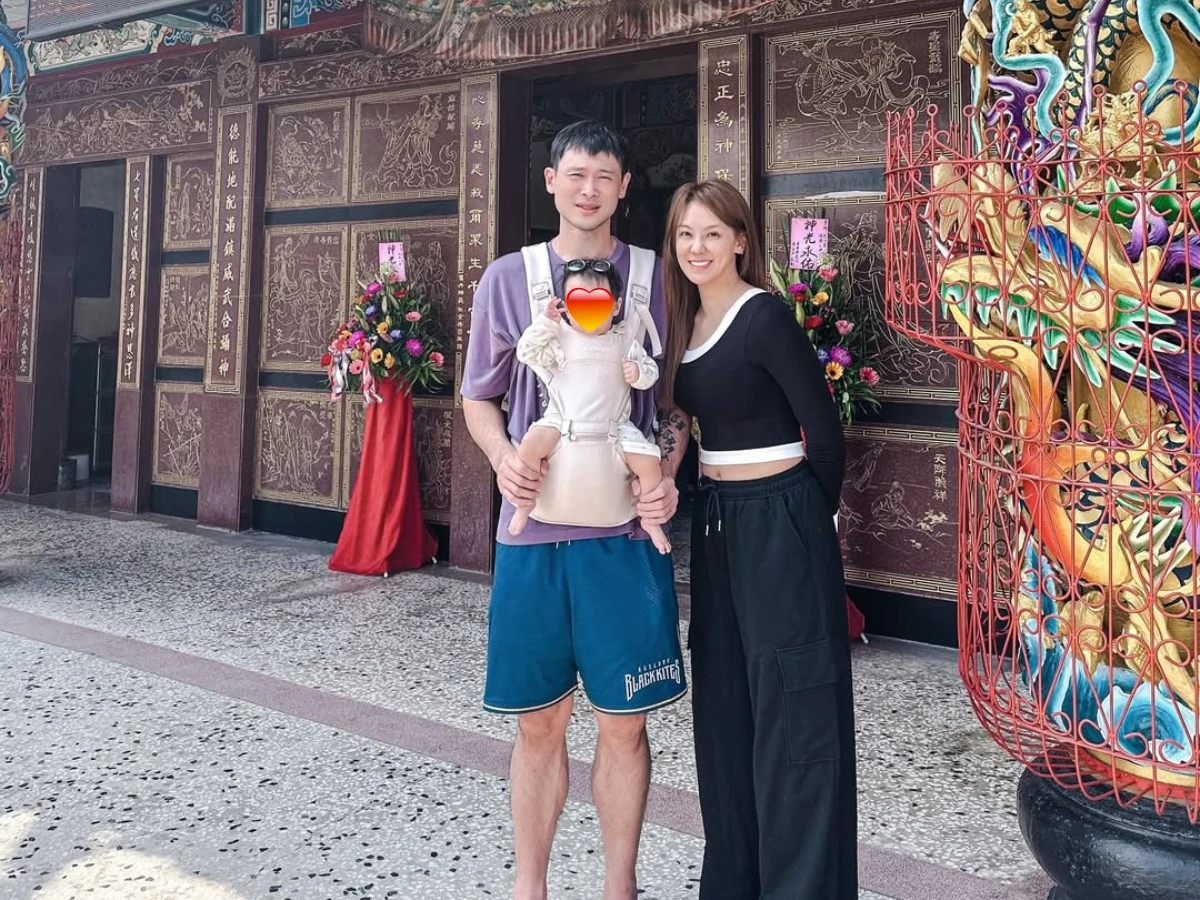 劉雨柔與老公常為育兒觀念摩擦