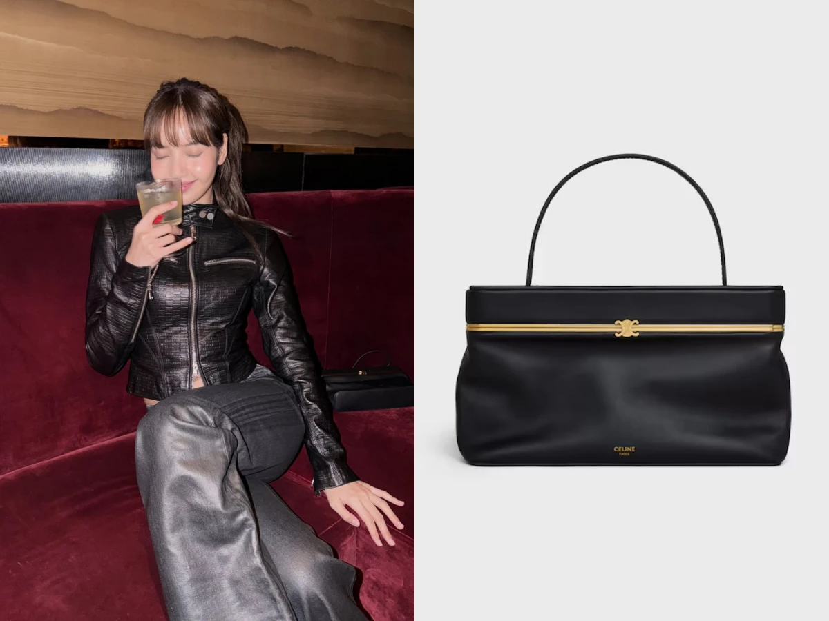 LISA重新拿 CELINE這款東西包