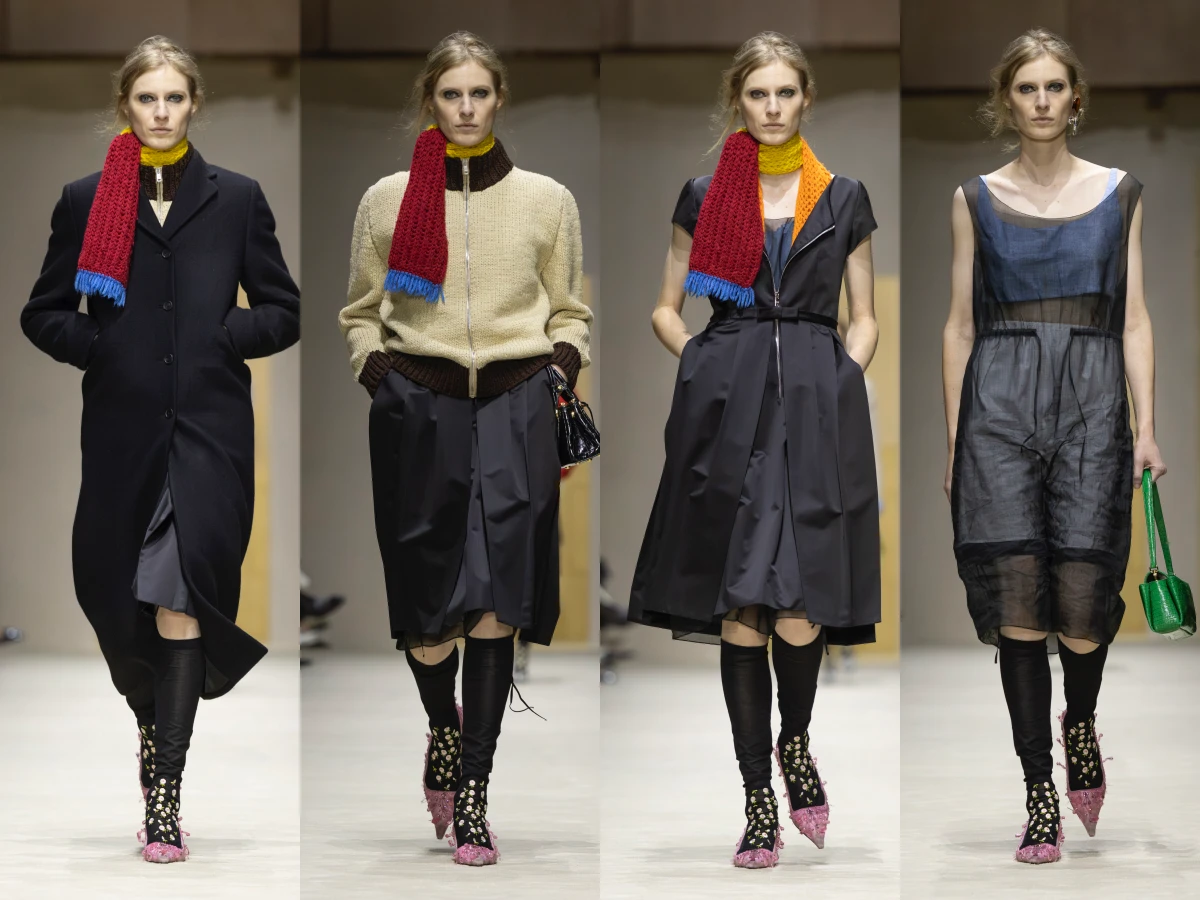 Bella Hadid四度登上Prada，溝通的是層次與疊穿