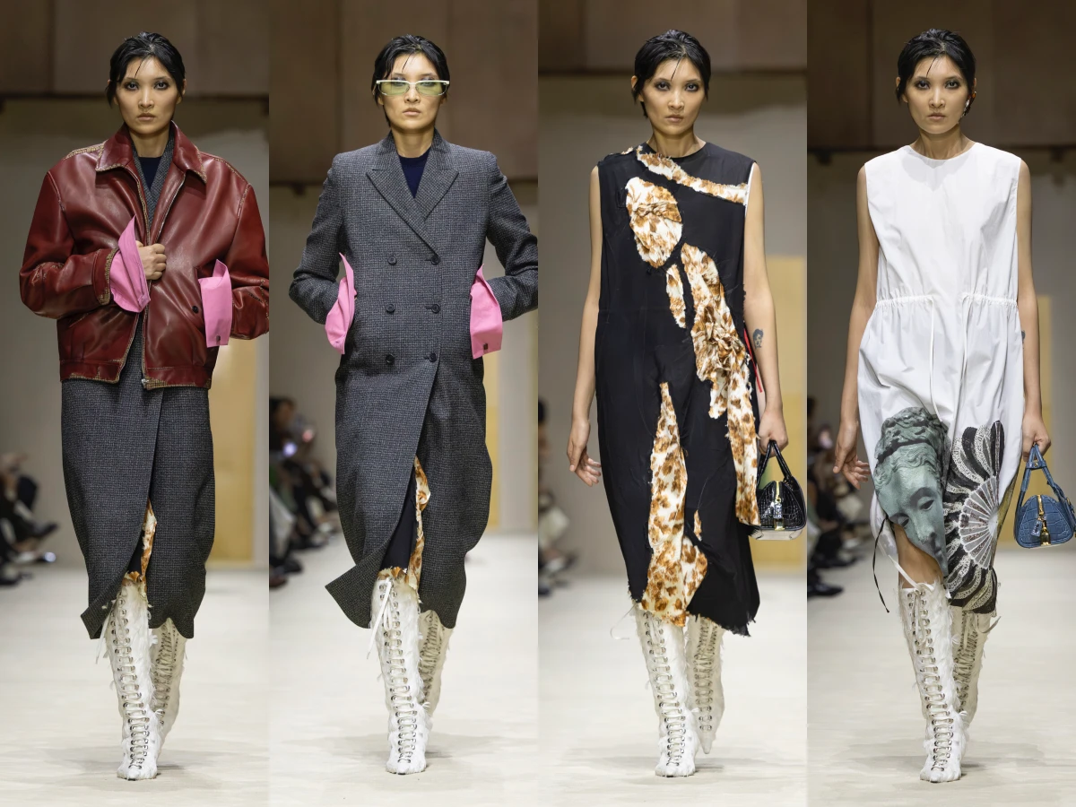 Bella Hadid四度登上Prada，溝通的是層次與疊穿