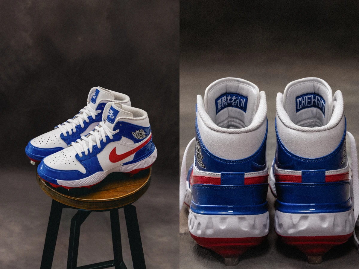 陳傑憲加入Jordan Brand成為亞洲首位棒球員