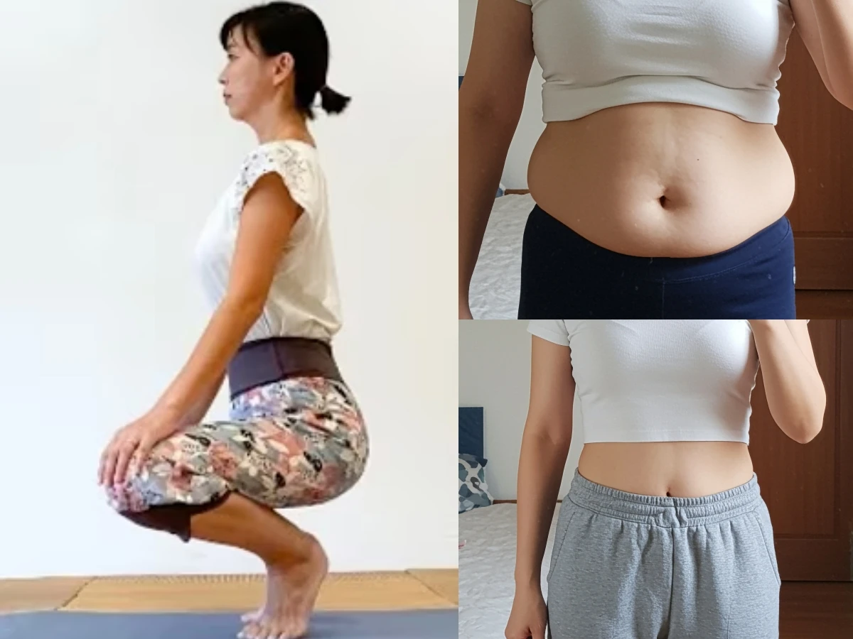 日本爆紅「10秒深蹲」太神！中年女生2個月瘦5kg，整個人瘦一圈、臀變翹