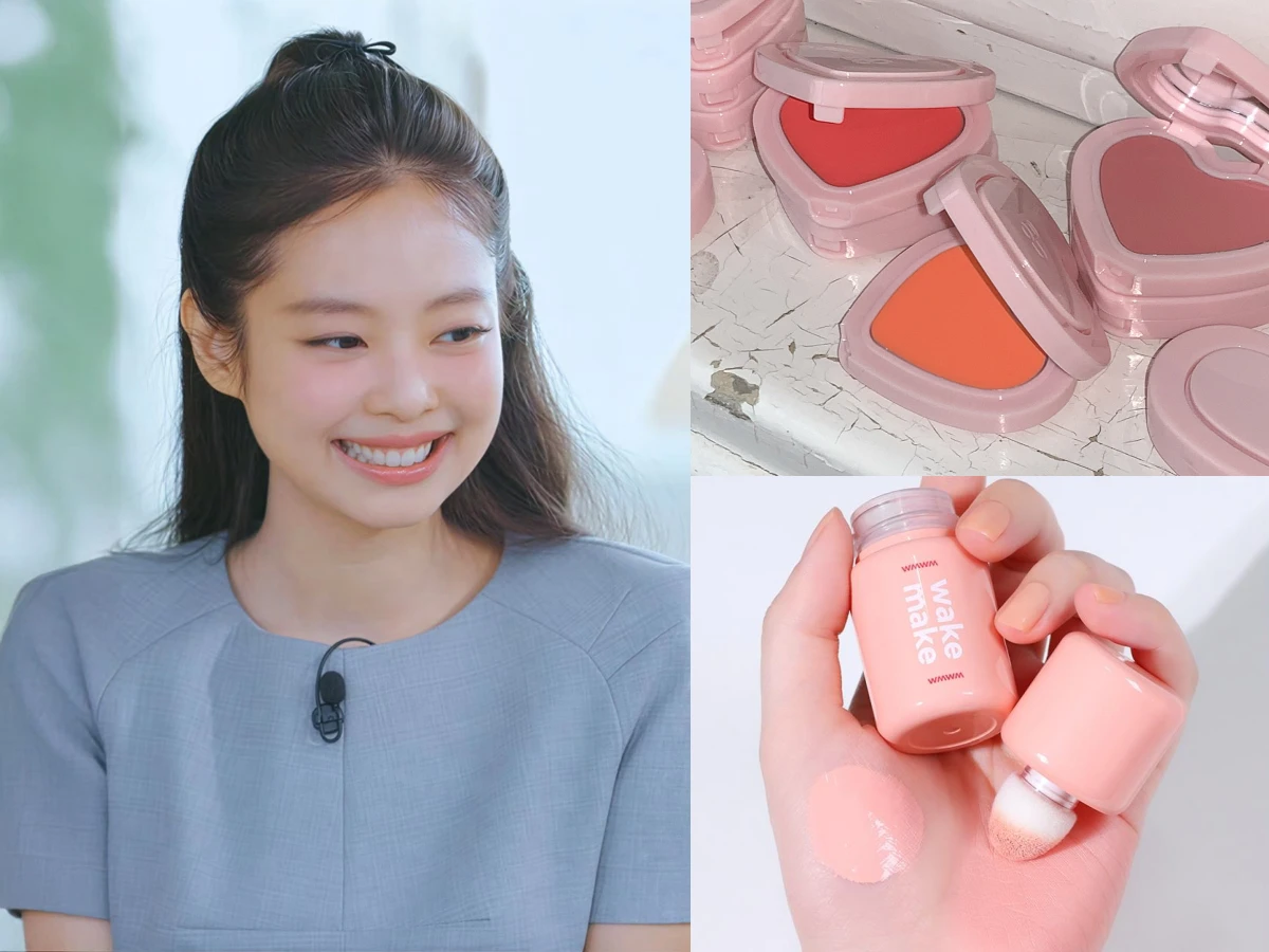 人間水蜜桃「奶橘色腮紅」推薦！小花腮紅這色長年暢銷、Jennie蜜桃紅暈用這款！