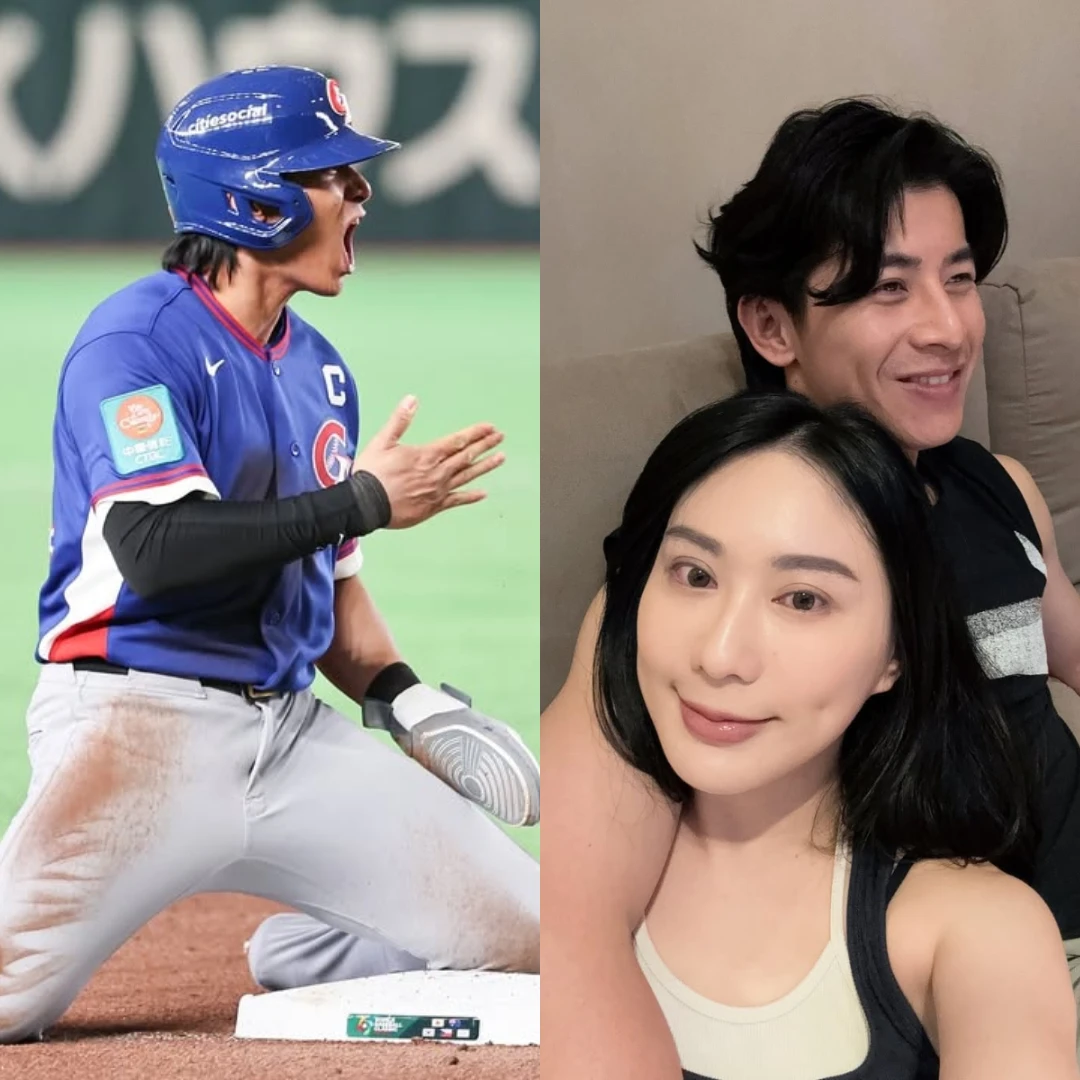 陳傑憲骨裂仍奮力撲壘感動全台！老婆綺綺發文告白：我的英雄