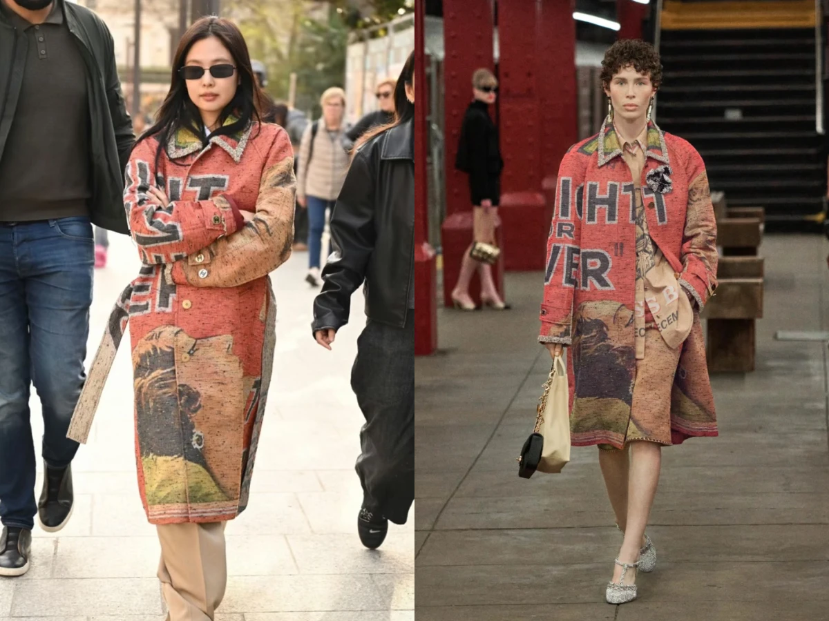 Jennie 香奈兒穿搭