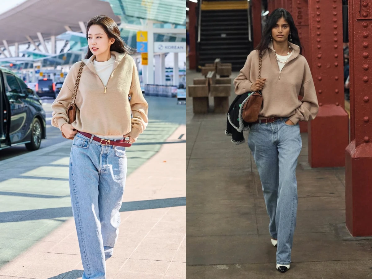 Jennie 香奈兒穿搭