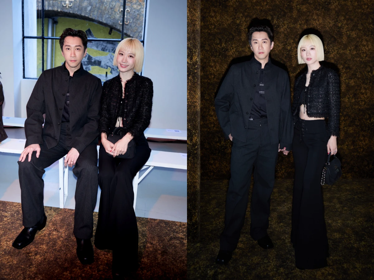 陳漢典、Lulu夫妻夏姿穿搭