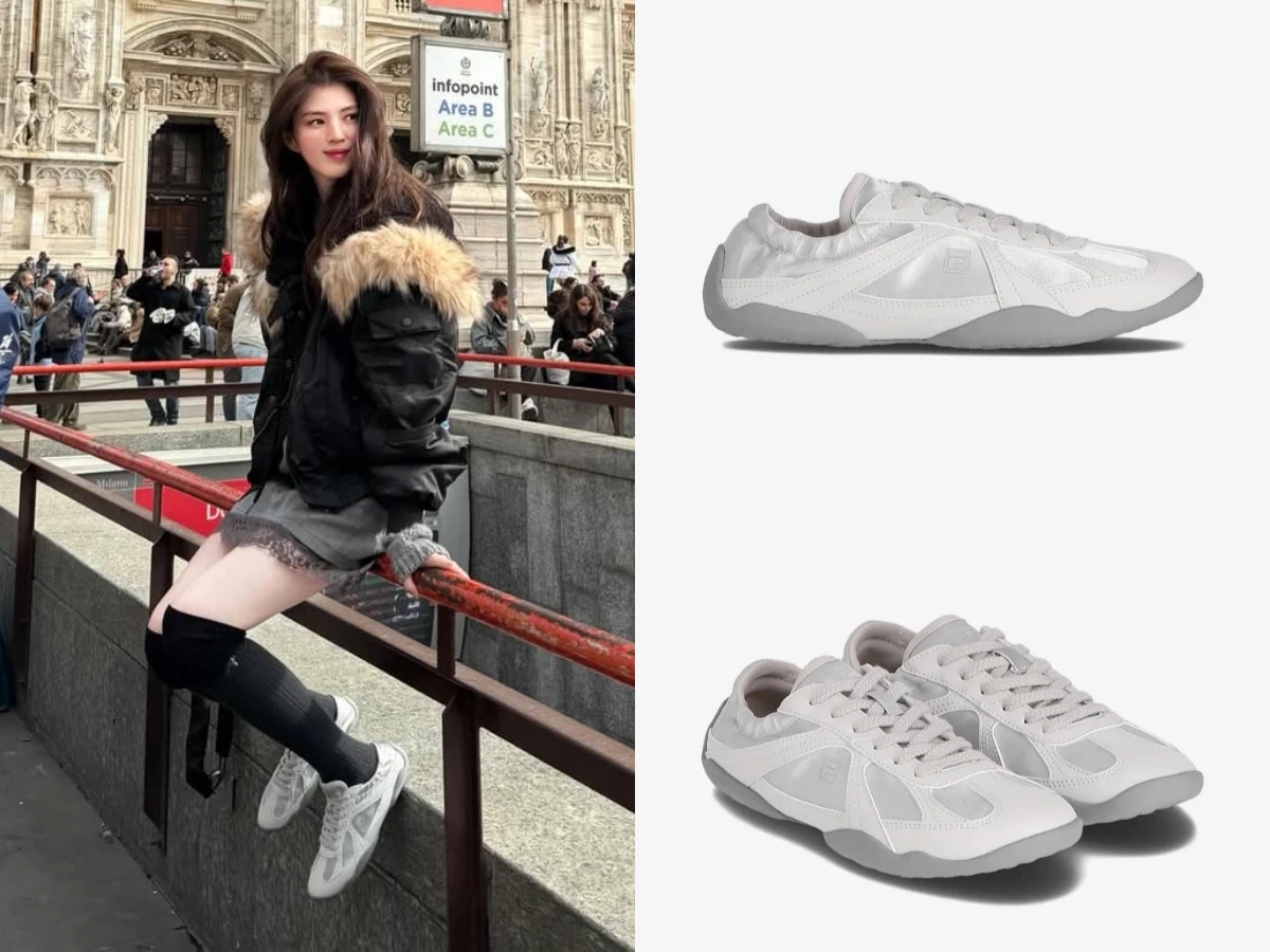 韓韶禧：FILA GLIO 中性芭蕾風薄底運動鞋，NT.2,480