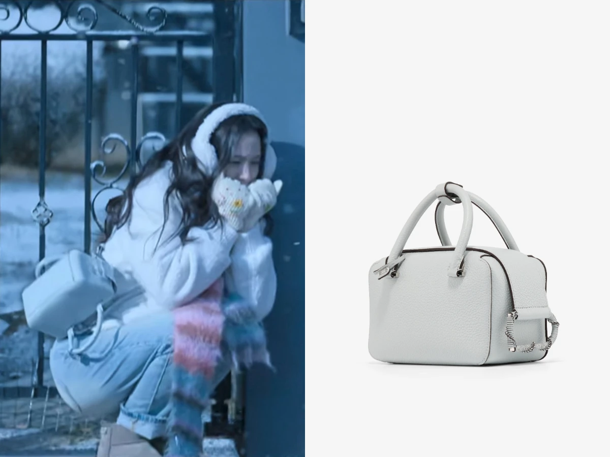 Delvaux Cool Box Mini Enlaced 雲朵藍