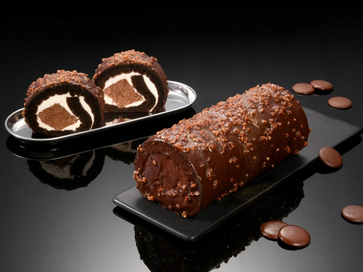 亞尼克「厄瓜多爾脆皮黑巧克力生乳捲」