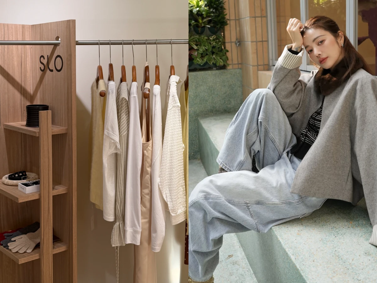 許路兒、超模都在買的慢時尚SLO，極簡剪裁高貴不貴！台灣期間限定快閃店買得到