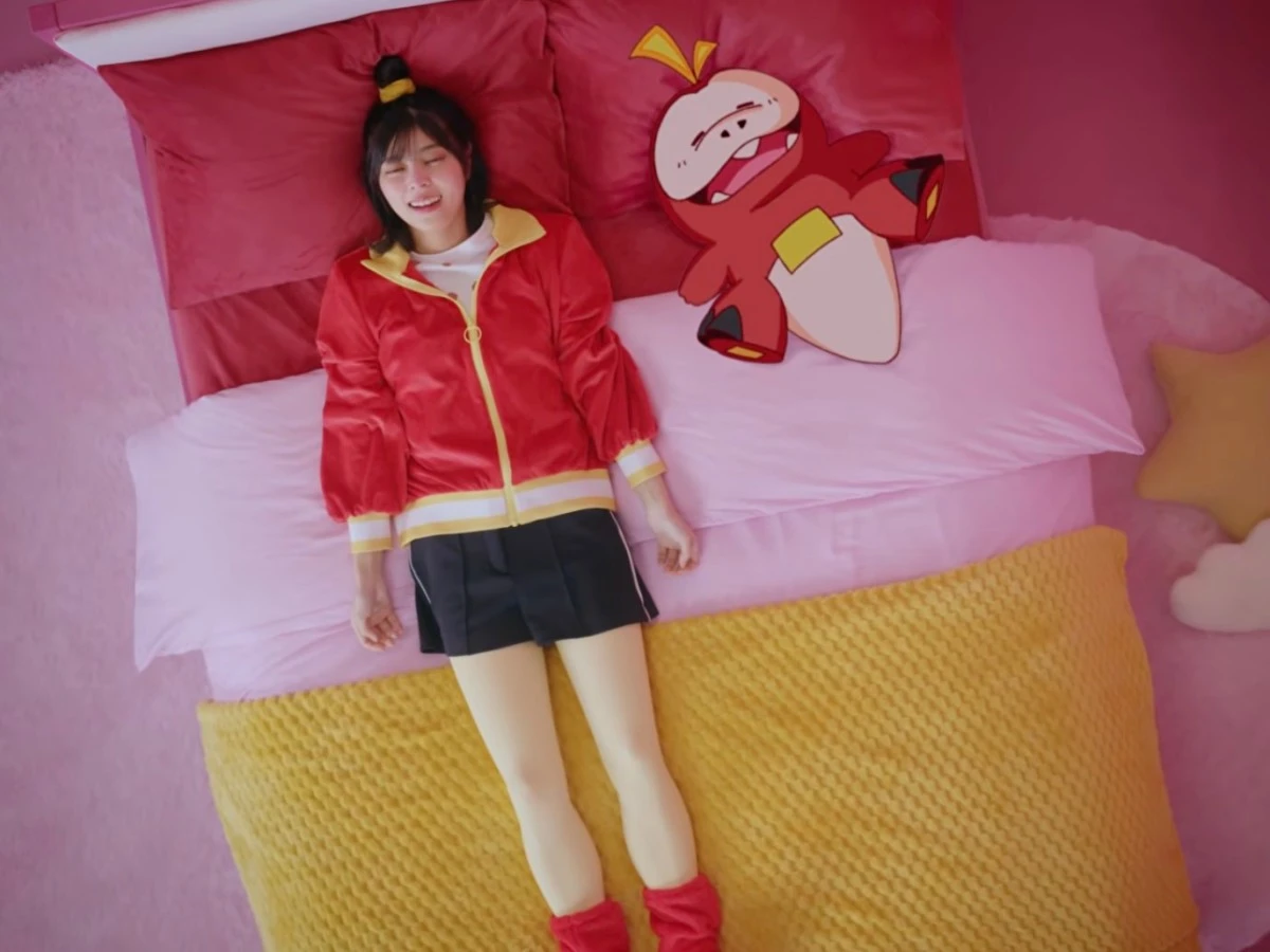 睡歪