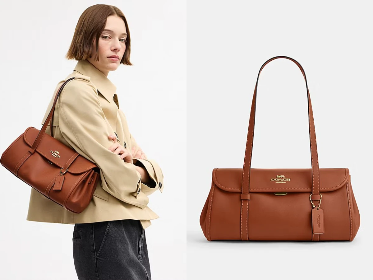 Coach BRIDGET翻蓋單肩手袋，NT.9,900