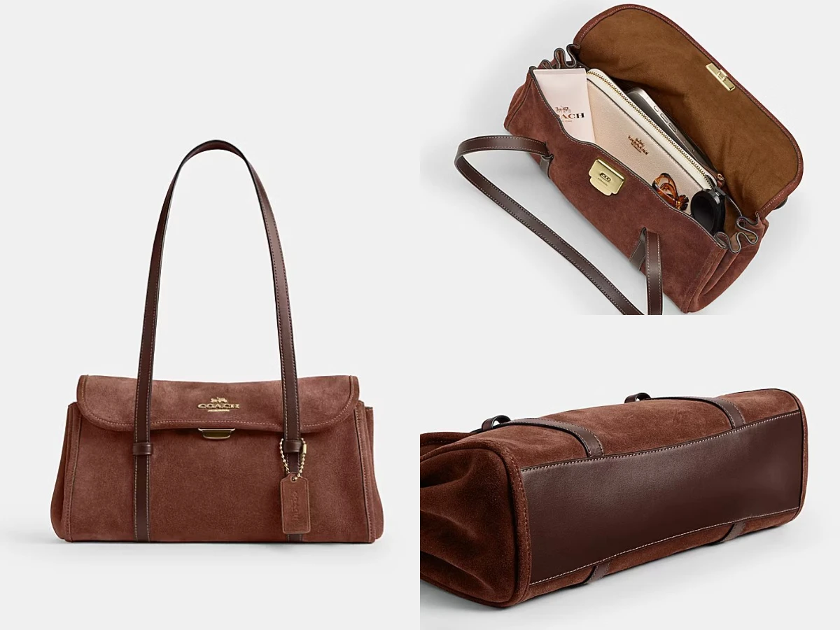Coach BRIDGET翻蓋單肩手袋，NT.9,900