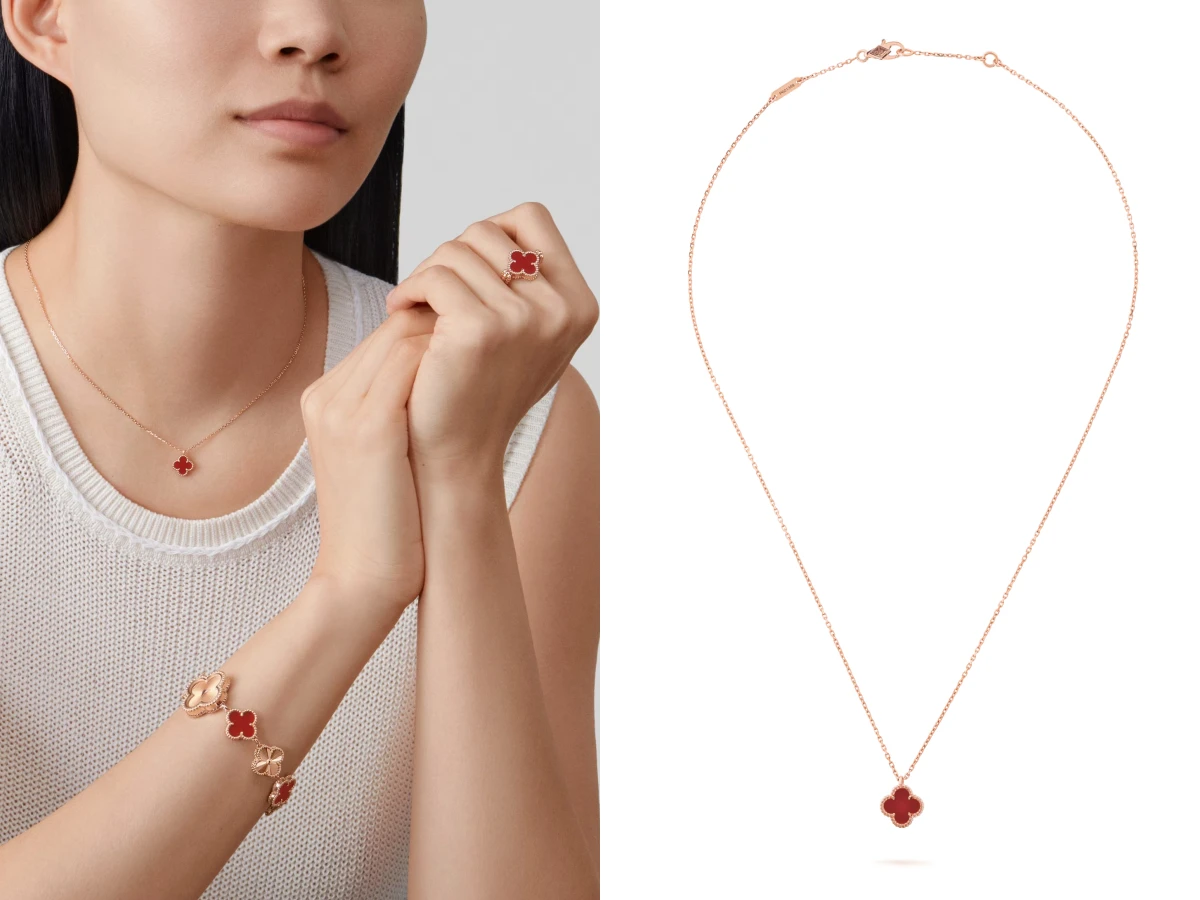 Van Cleef & Arpels Alhambra 紅什麼？