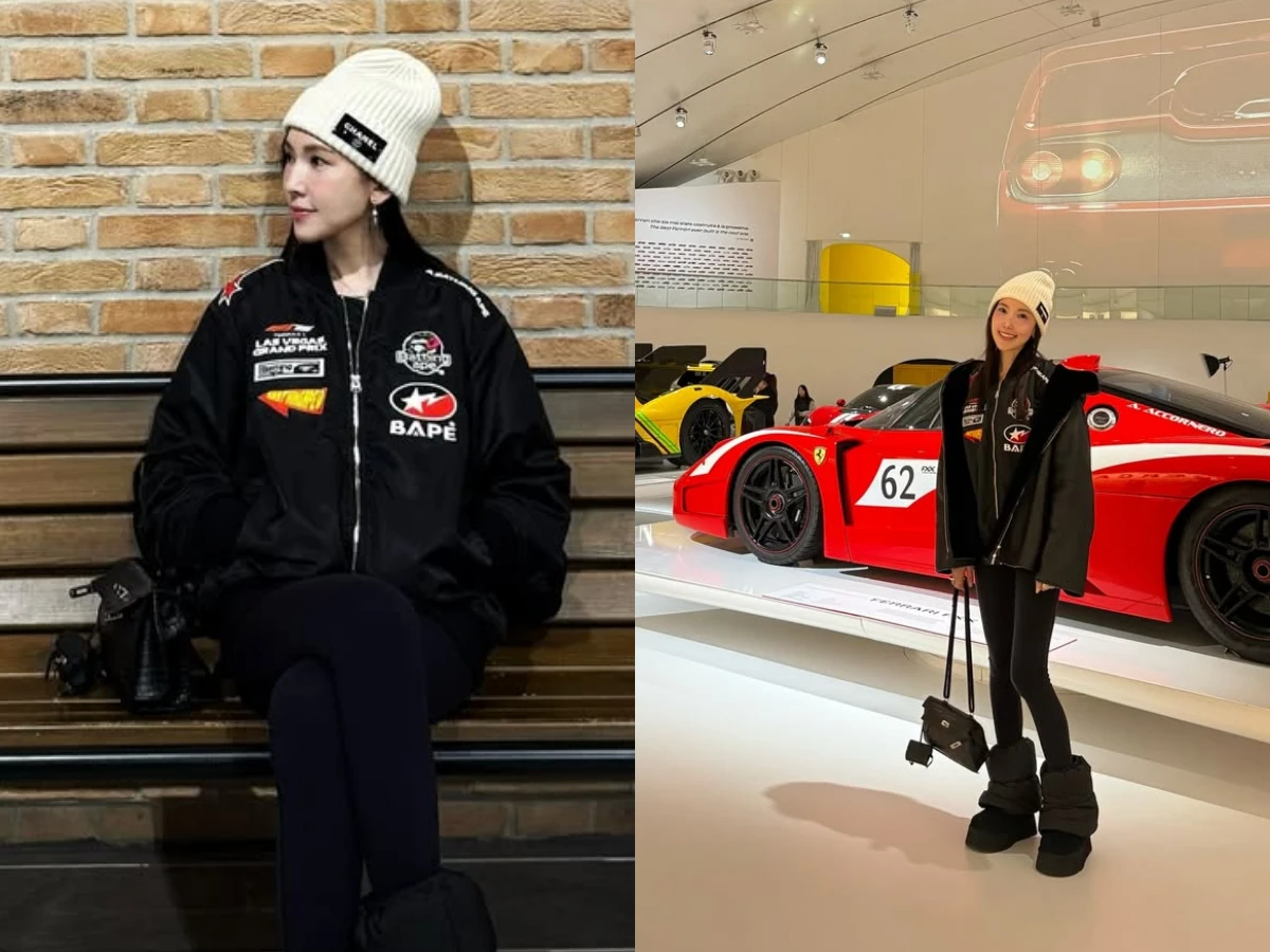 陳若儀、林志穎看F1賽車
