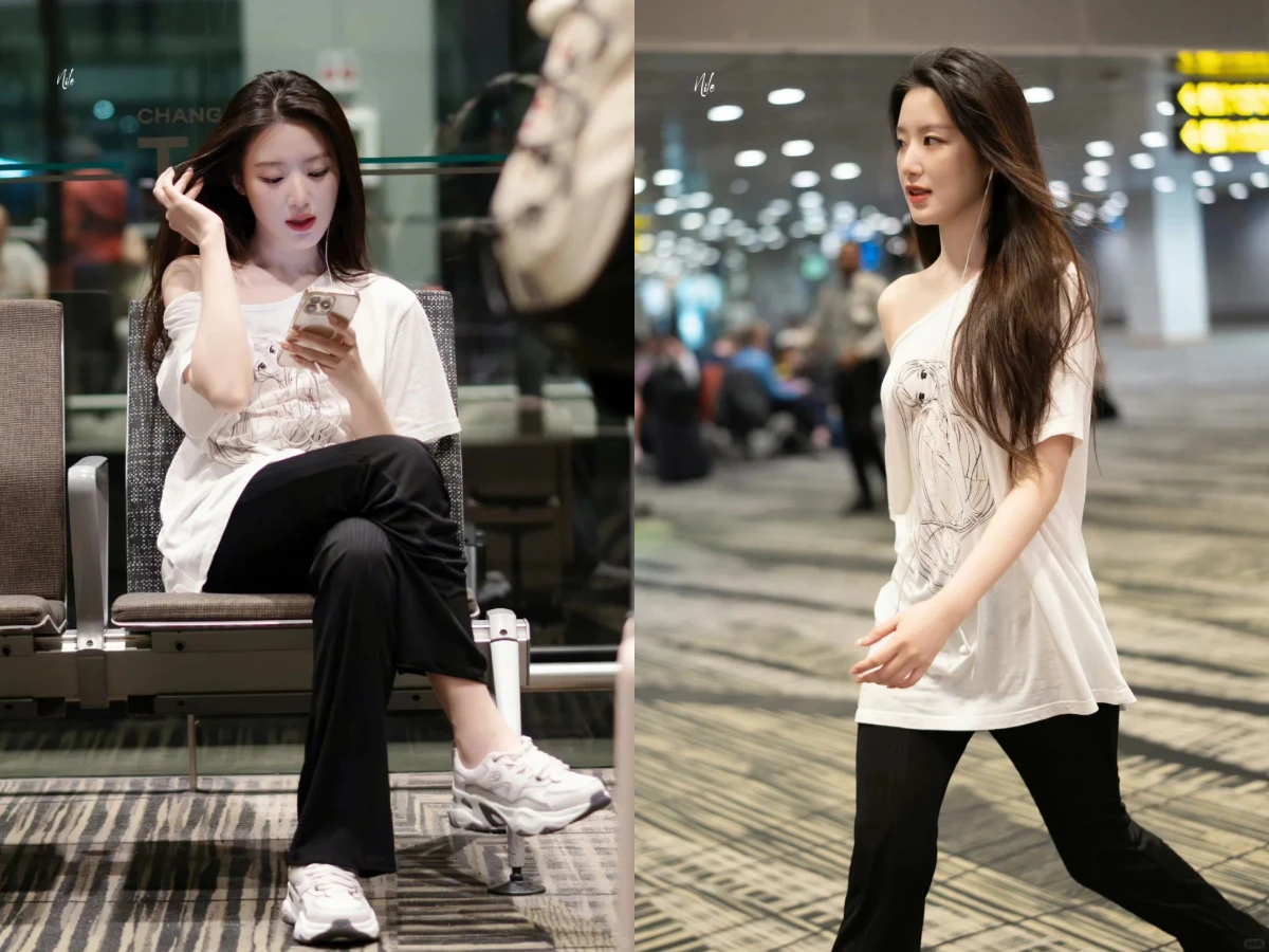 劉亦菲同款小白鞋