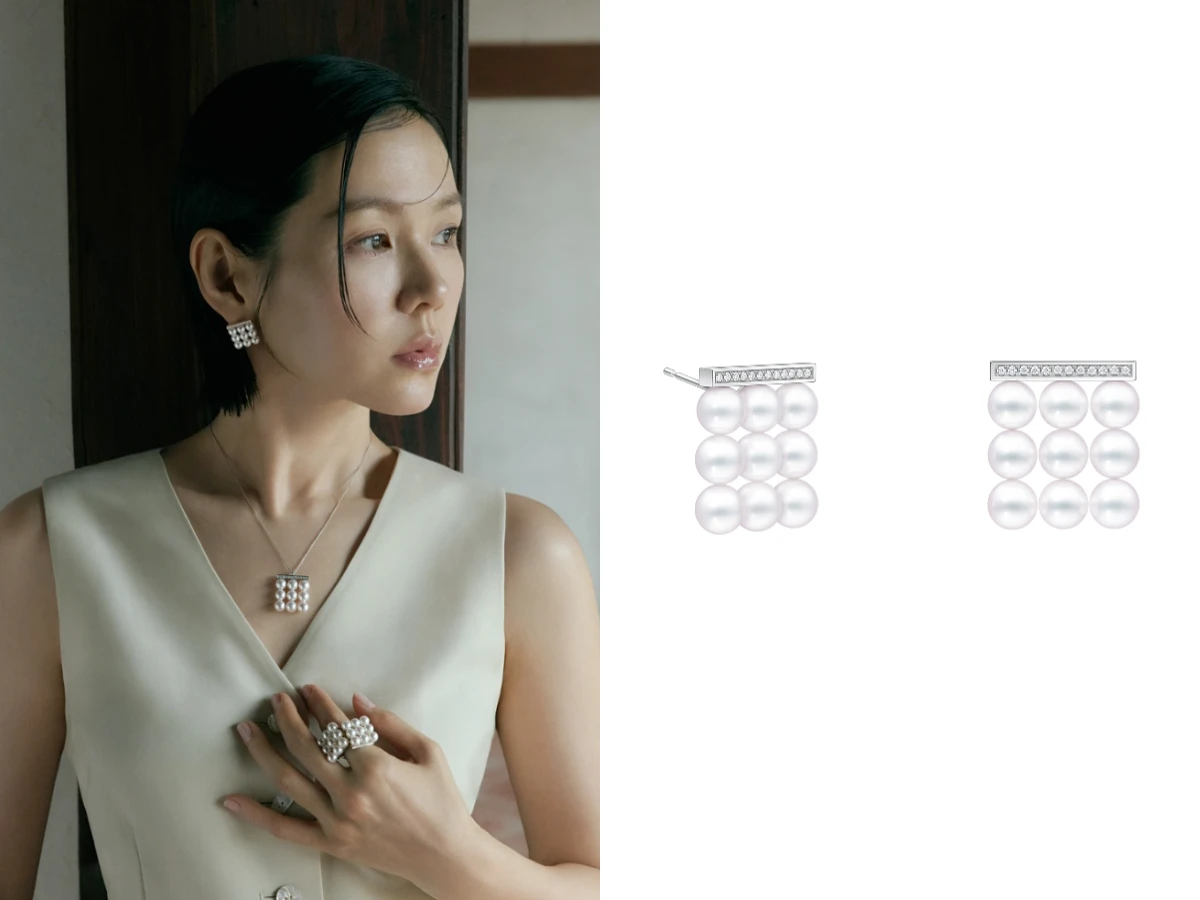 孫藝珍：TASAKI balance build珍珠耳環