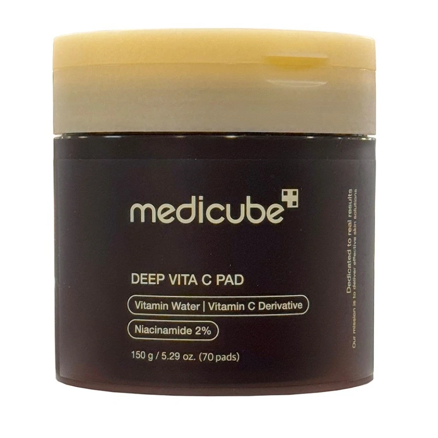 Medicube維他命C透亮爽膚棉70片
