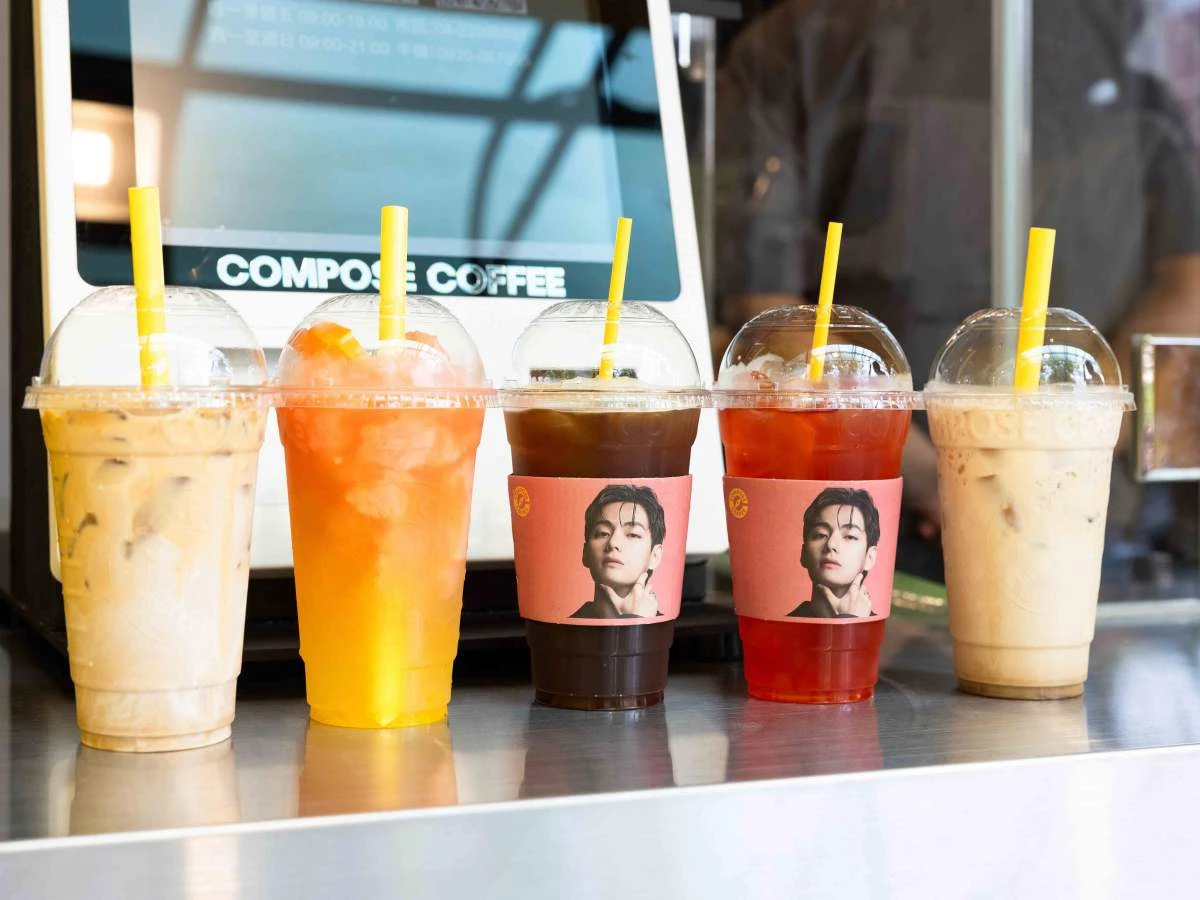 【圖說11】五款主打飲品。