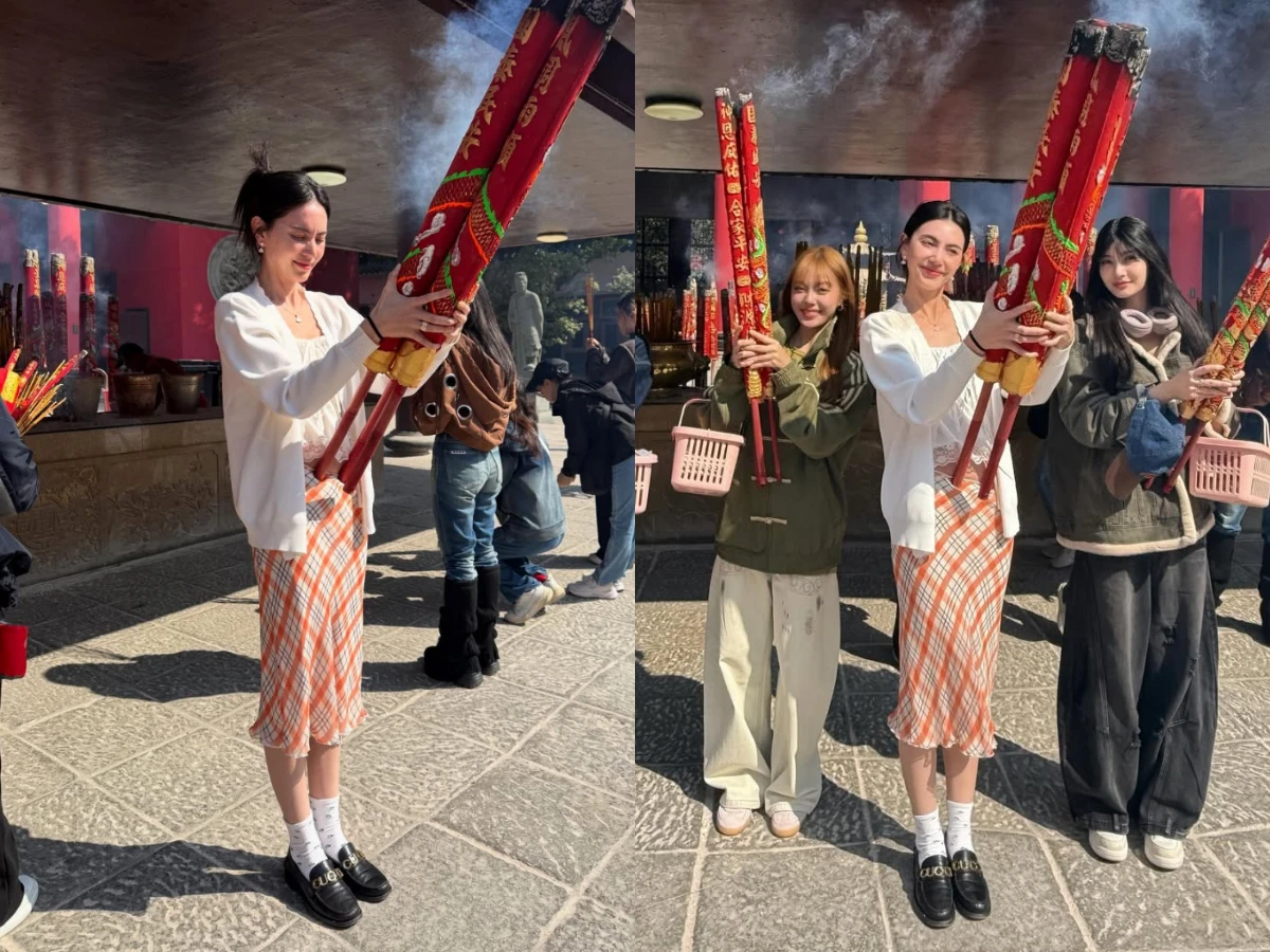 中長裙穿搭