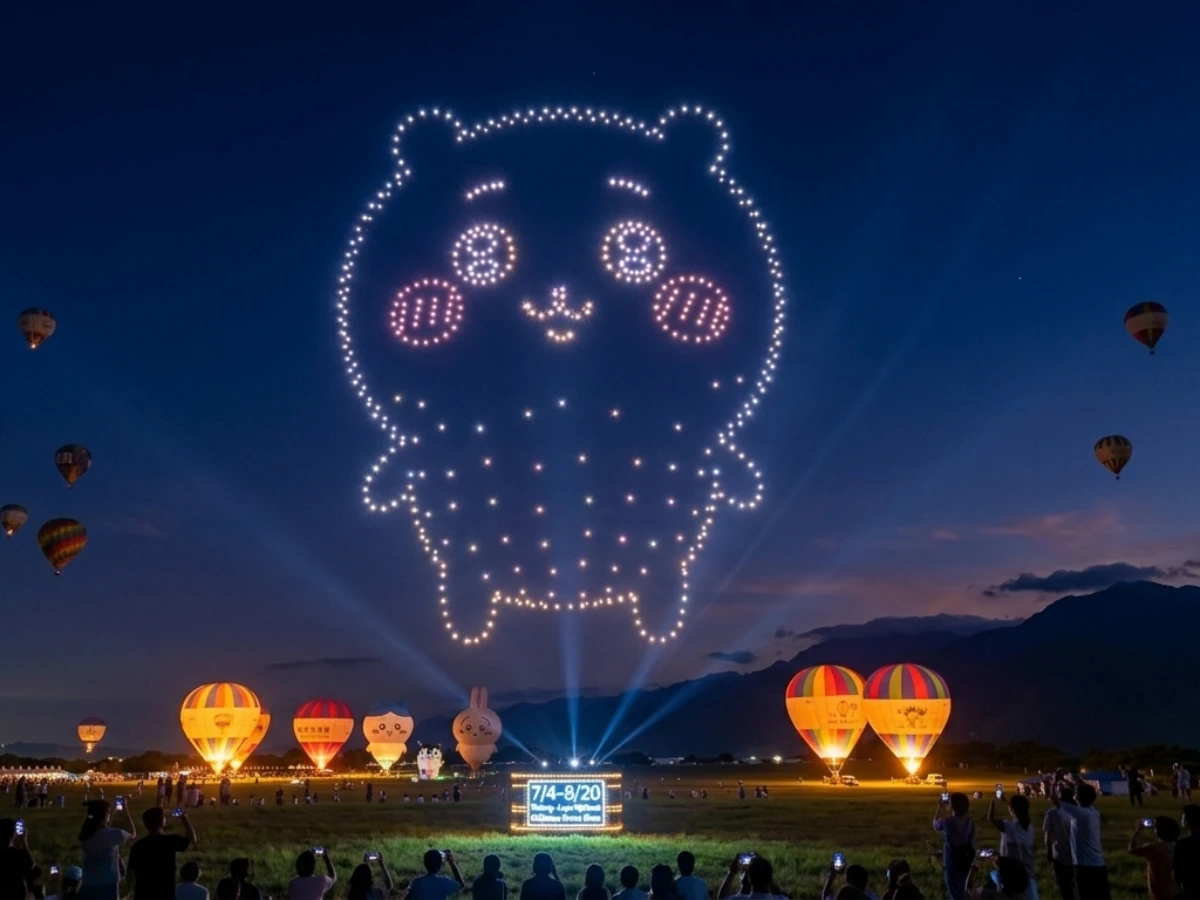 吉伊卡哇無人機展演