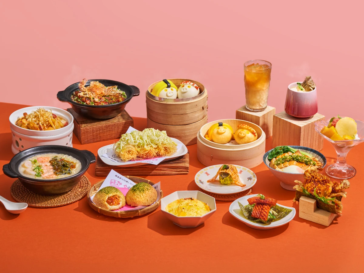 圖一：爭鮮集團旗下品牌「点爭鮮MAGiC TOUCH」首度攜手人氣港點品牌「點點心」，打造話題十足的港日混血聯名。