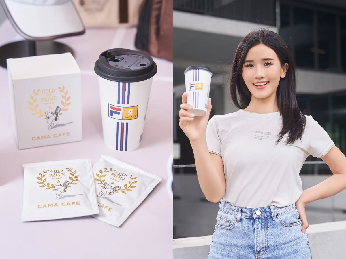 CAMA CAFE×FILA 打造「義式能量場」推3款聯名咖啡為春日注入雙倍動能