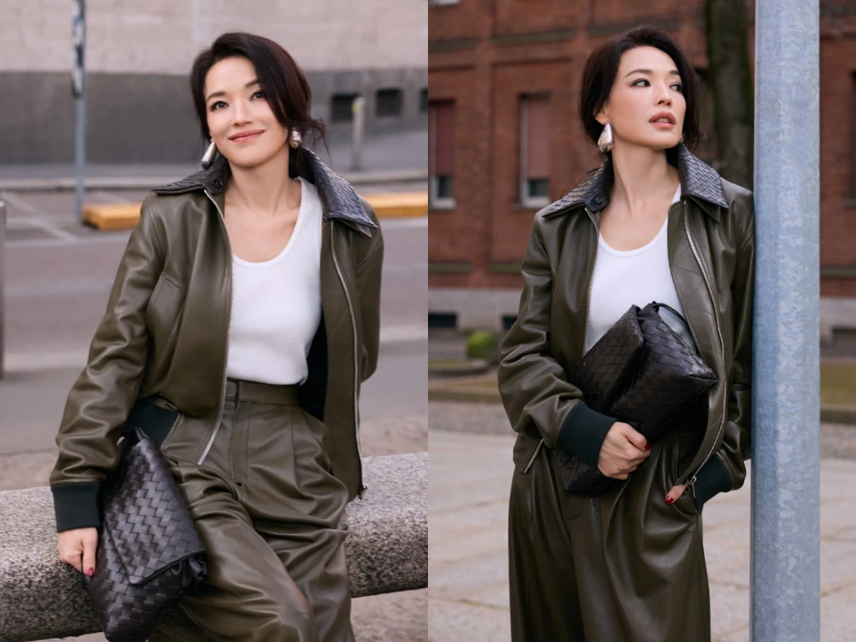 舒淇BOTTEGA VENETA穿搭