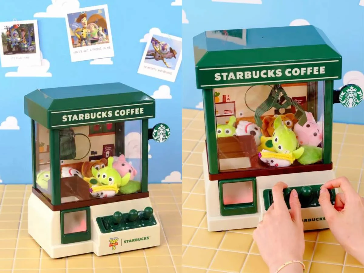 韓國星巴克《玩具總動員》娃娃機