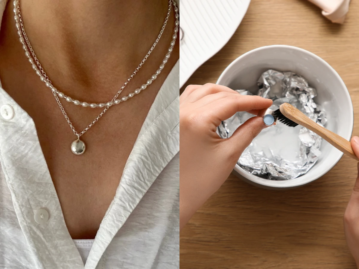 銀飾變黑怎麼辦？這招「泡一泡」直接亮回來，超簡單銀飾還原法在家就能做